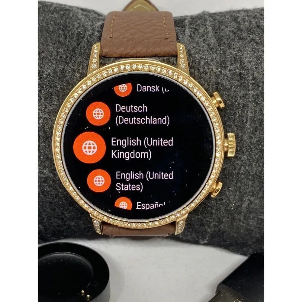 Fossil Gen 4 Authentic Digital Dial Smart Watch Custom Band FTW6011 LT457